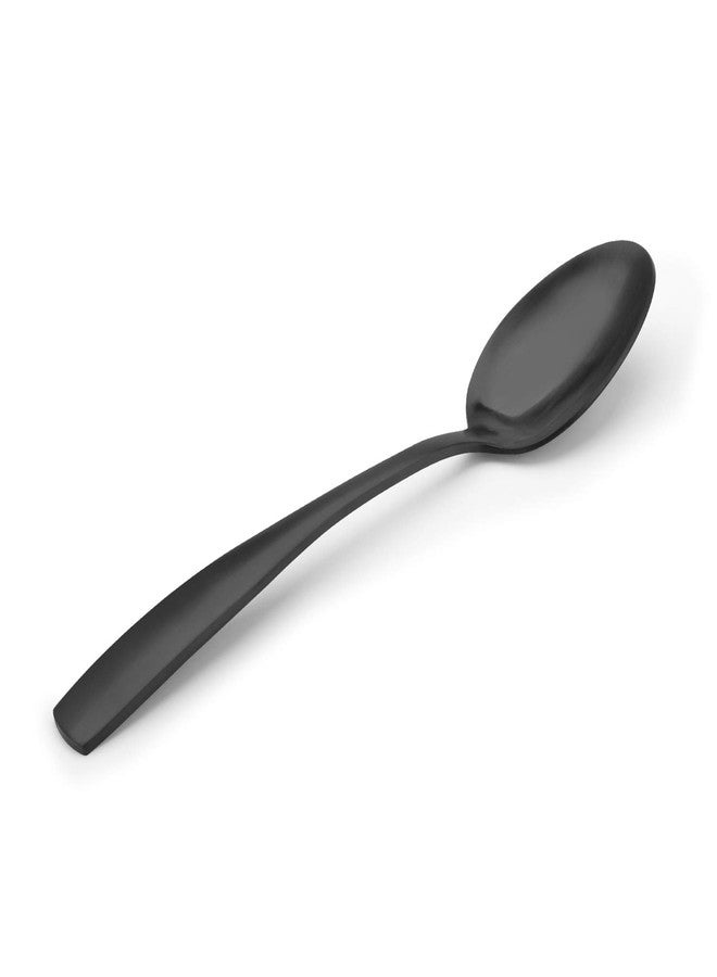 Bysta Matte Black Silverware Set, Bysta 20-Piece Stainless Steel Flatware Set, Kitchen Utensil Set Service for 4, Tableware Cutlery Set for Home and Restaurant, Satin Finish, Dishwasher Safe - Image 5